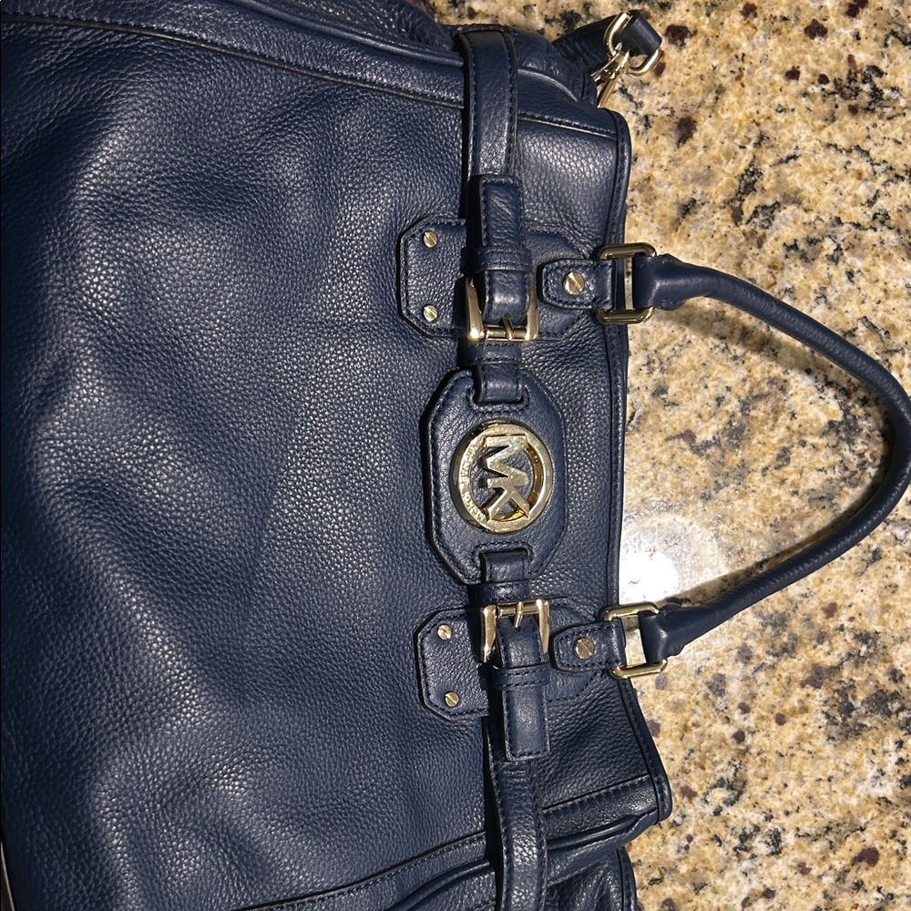 Michael Kors Dark Blue Shoulder Bag